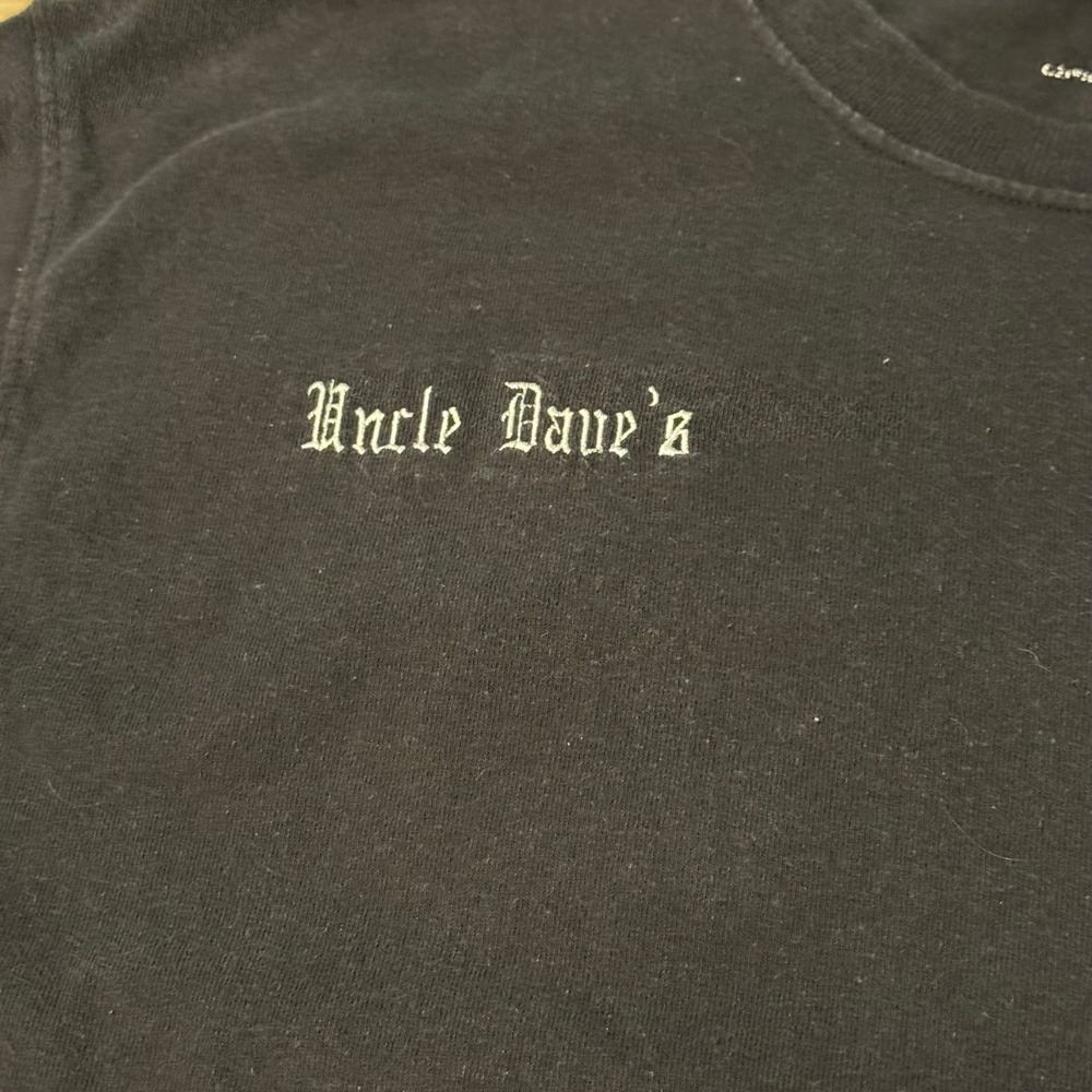 Carhartt K87 Pocket T-Shirt XL Black Uncle Daves Bar Grill Alberton MT Workwear - Picture 6 of 9